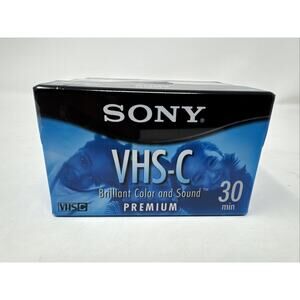 Lot of 3 VHS C Sony Premium Video Cassette Tapes SP‎ 30 EP 90 Minutes TC-30VHGL